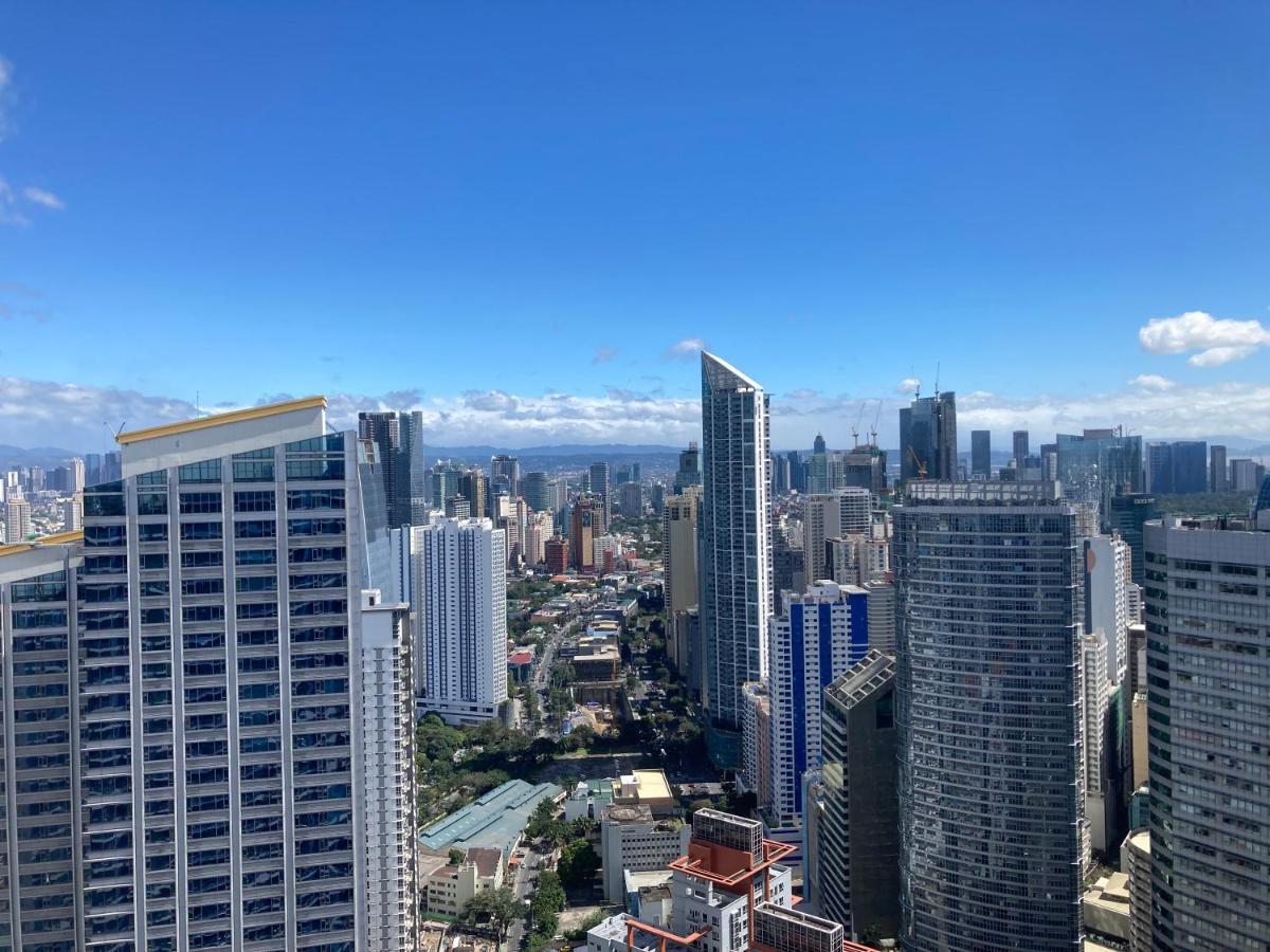 Makati Amazing View Penthouse Studio, Air Residence, Fast Internet Manila Luaran gambar